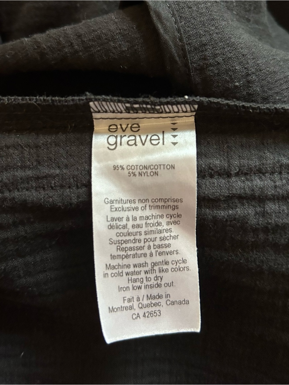 Eve Gravel Blazer, black, size extra small - Picture 7 of 7